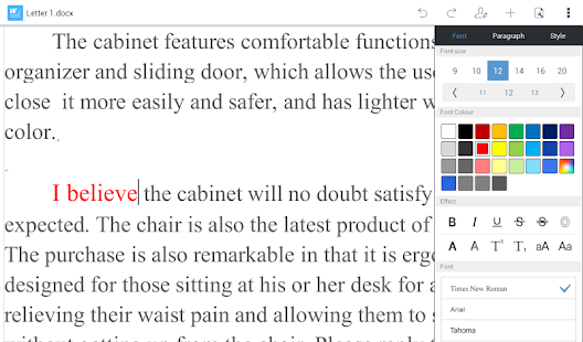 Polaris Office + PDF - screenshot thumbnail