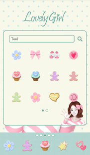 How to install lovely girl hi dodol theme 4.1 apk for laptop