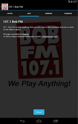 【免費音樂App】107.1 Bob FM-APP點子