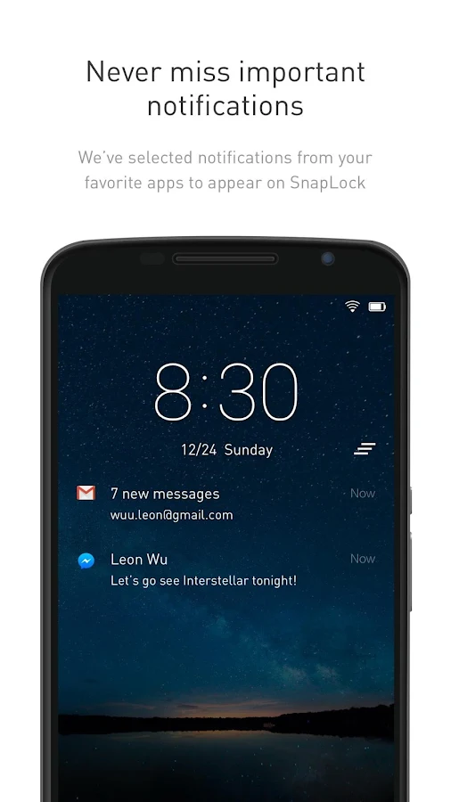 SnapLock - screenshot