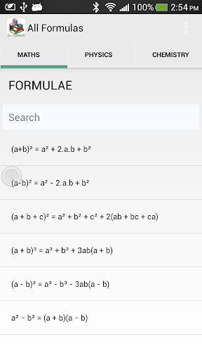 All Formulas