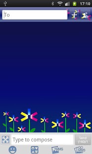 How to mod GOSMS Abstract Flowers Theme 1.7 apk for bluestacks