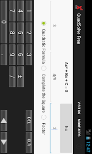 QS Free Quadratic Solver Screenshots 6