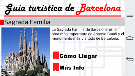Barcelona tourist guide poster 22