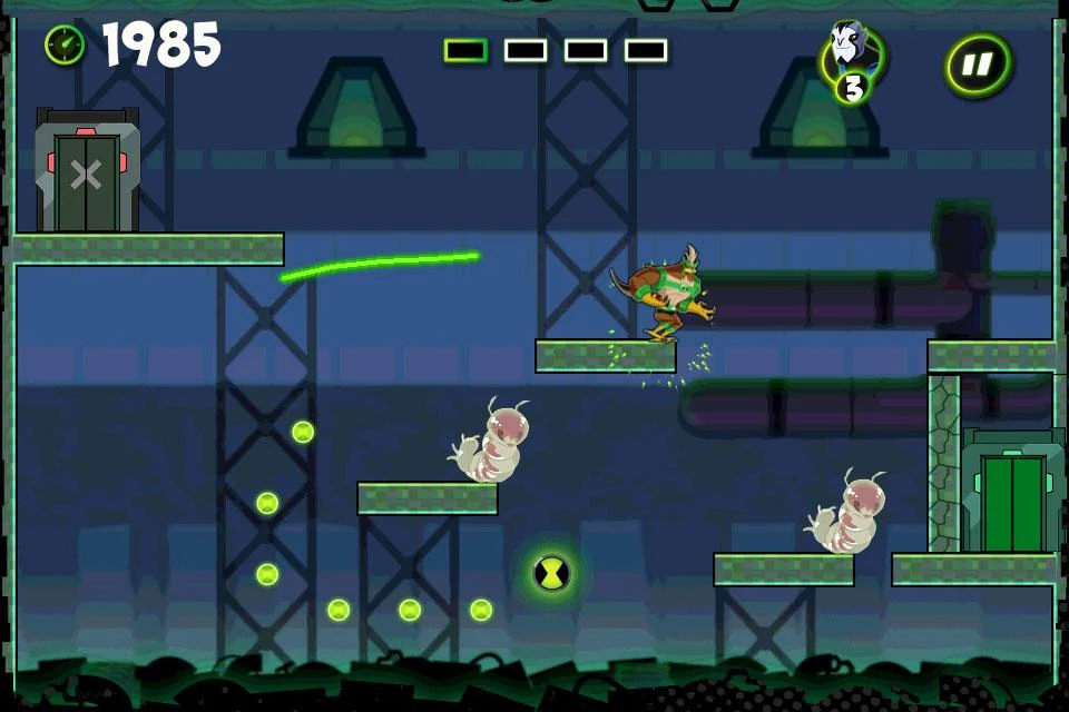 Ben 10 Cavern Run - screenshot