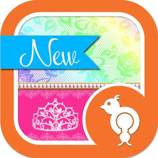 Princess Rainbow Lace Theme LOGO-APP點子