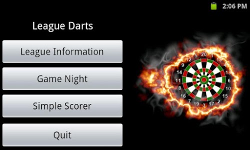 Android application League Darts Pro screenshot