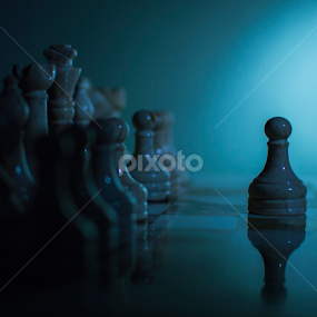 Solitary Pawn #2 by Christopher Fenning - Artistic Objects Other Objects