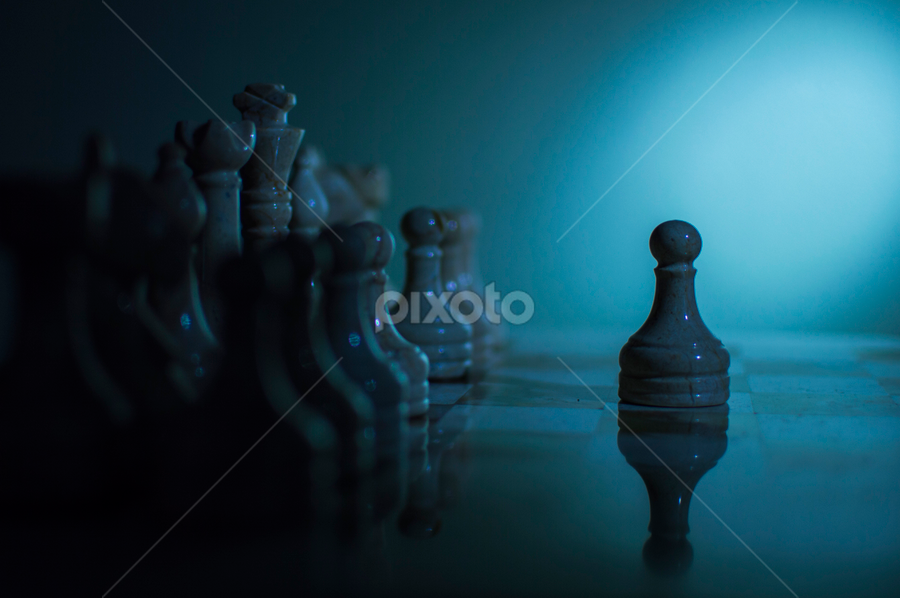 Solitary Pawn #2 by Christopher Fenning - Artistic Objects Other Objects