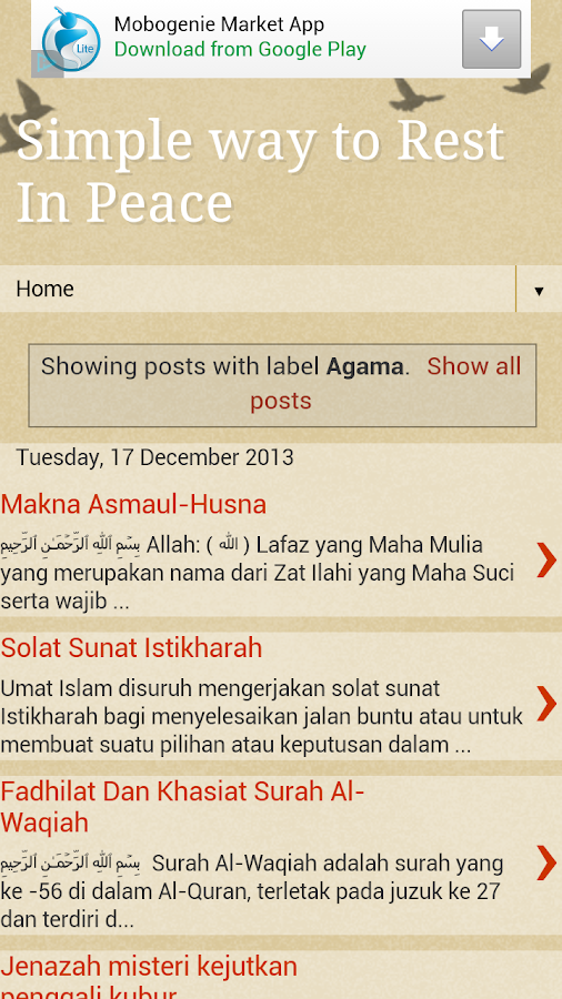 Berita Islam Malaysia Terkini - screenshot