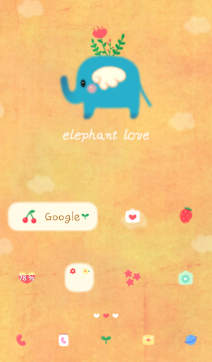 elephant love dodol theme