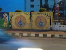 Double Peacock Wall Art