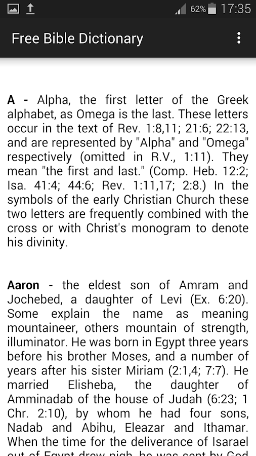 FREE BIBLE DICTIONARY Android Apps on Google Play
