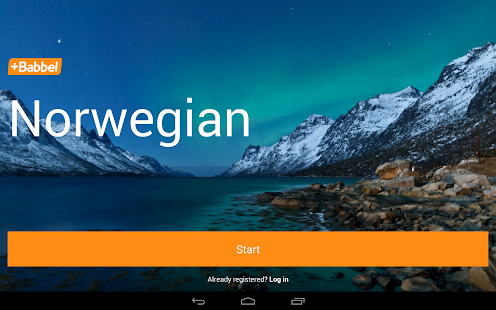 Learn Norwegian with Babbel