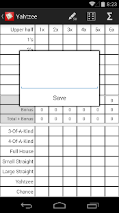 Game Score Form for Yahtzee APK for Kindle | Top APK for ...