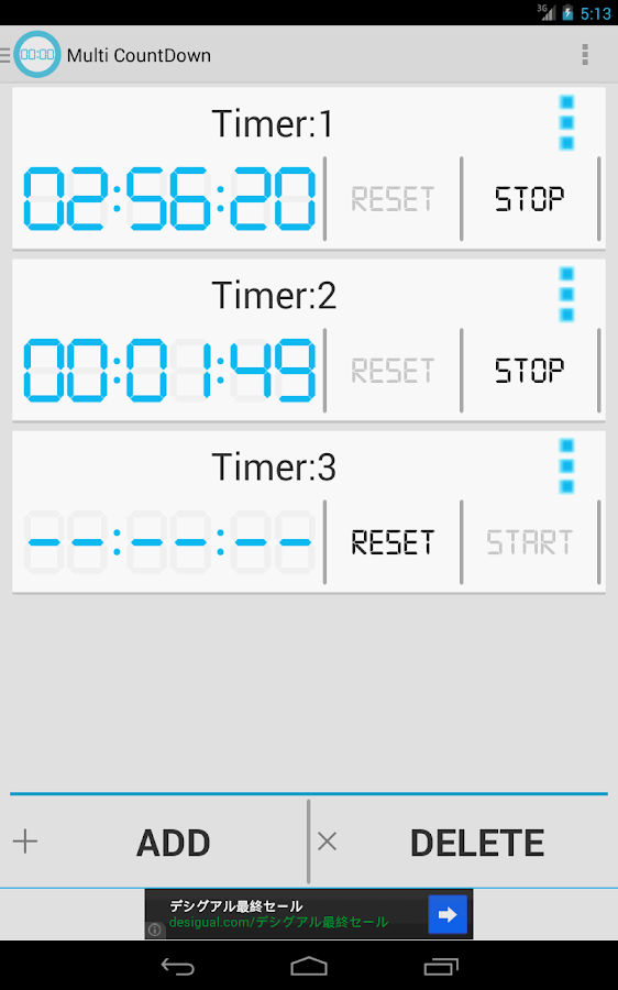Multi Timer Stopwatch Timer Android Apps on Google Play