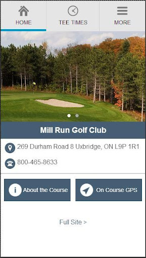 Mill Run Golf Club ON
