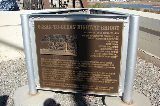 Historic Plaque of Bridge History