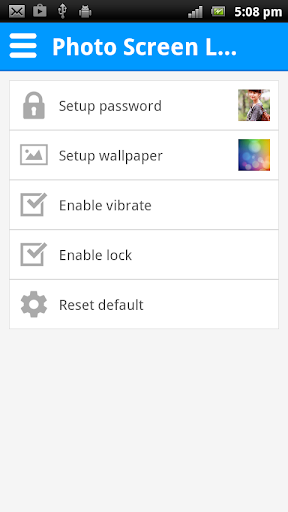 Photo Screen Lock Free