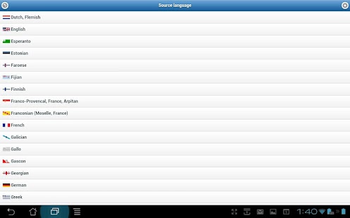 Dictionary in 180 languages Screenshots 10