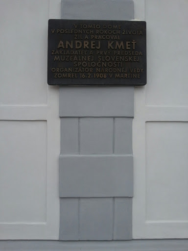 Pamatny dom Andreja Kmeta