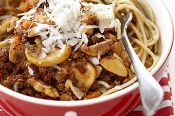 Mushroom bolognese