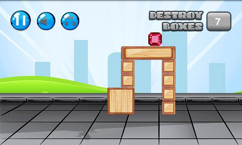 Destroy boxes Screen 3