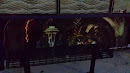 Seattle at Night Bus Stop Mural