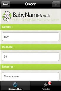 Free Download Baby Name Generator APK for Android