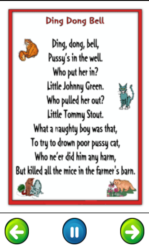 Download the Top 10 Nursery Rhymes + Lyrics Android Apps 