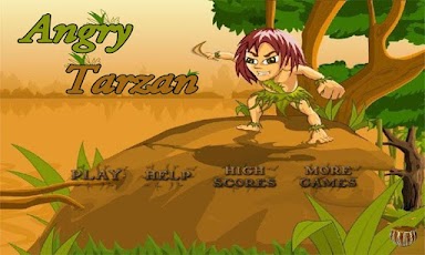لعبة طرزان الغاضب Angry Tarzan لاجهزة الاندرويد