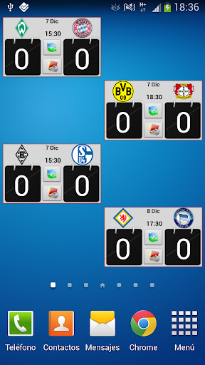 Widget Bundesliga PRO 2014 15