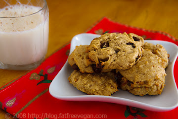 Lower-Fat Peanut Butter Banana Cookies