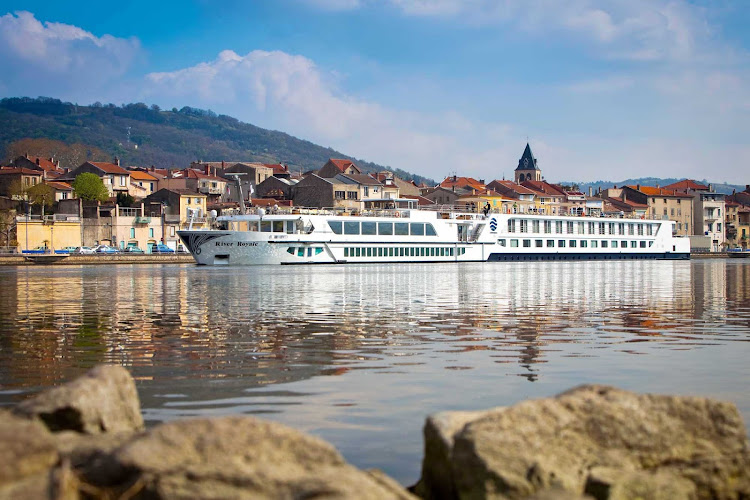 Guests can take in the historic villages of France from the comfort of the top deck on S.S. Bon Voyage.