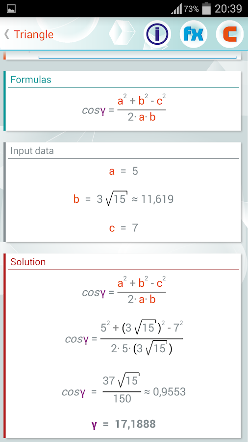Geometry Solver Android Apps on Google Play