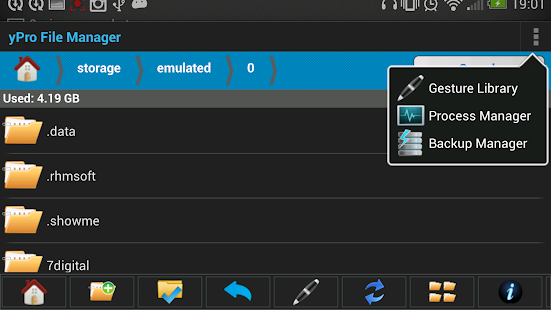 File Explorer & Backup - yPro - screenshot thumbnail