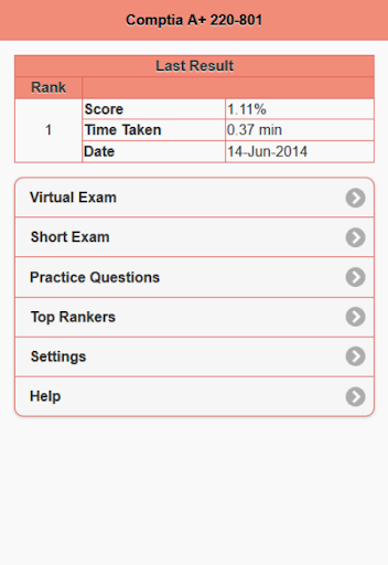 Comptia A+ 220-801 Pro