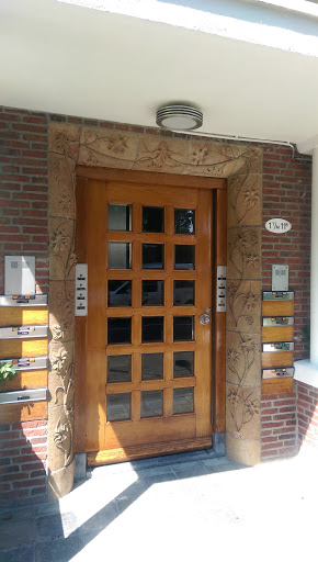 Decorated Apartment Entrance