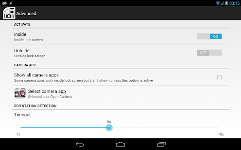 Quicker Camera Launcher Pro Screenshots 5