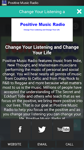 【免費音樂App】Positive Music Radio-APP點子