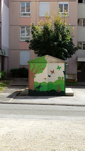 Chaumont - Art Mural - The Frog