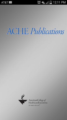 ACHE Publications