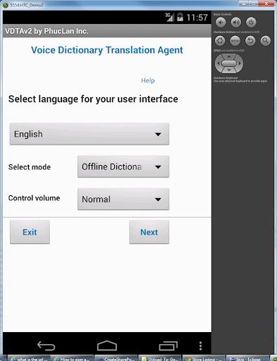 Offline Voice Diction Trial