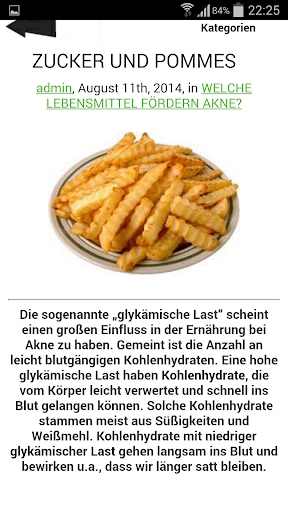 【免費健康App】Akne Ernährung-APP點子