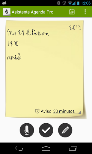 Asistente Agenda Pro