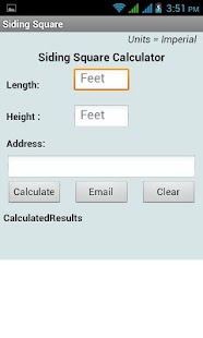 Lastest Siding Square Calculator APK for Android