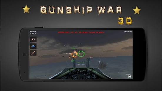How to install Gunship War : Flight simulator 1.8 apk for pc
