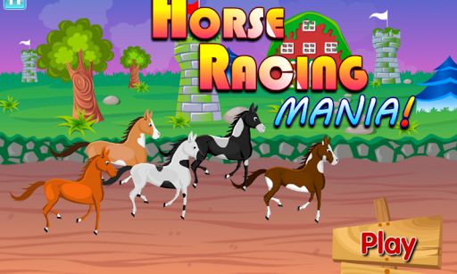 Horse Racing Mania - Girl game