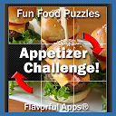 Fun Food Puzzles : Appetizers mobile app icon