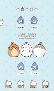 CUKI Themes molang friends